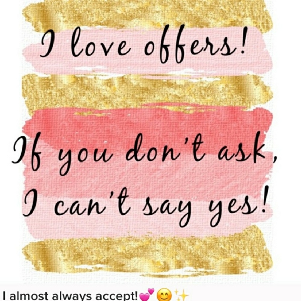 Make a reasonable offer